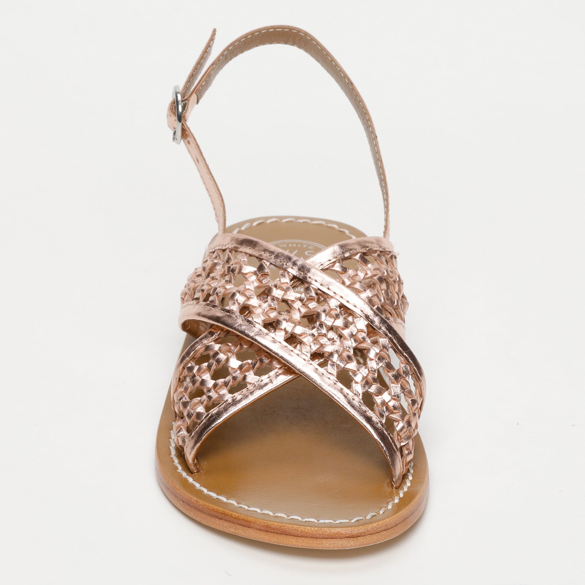 White Sun - Sandales Baishakh - Rosegold Goat Leather - Rosegold