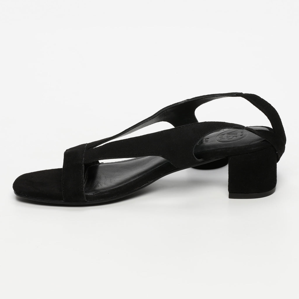 Isinya Heeled Sandals - Black