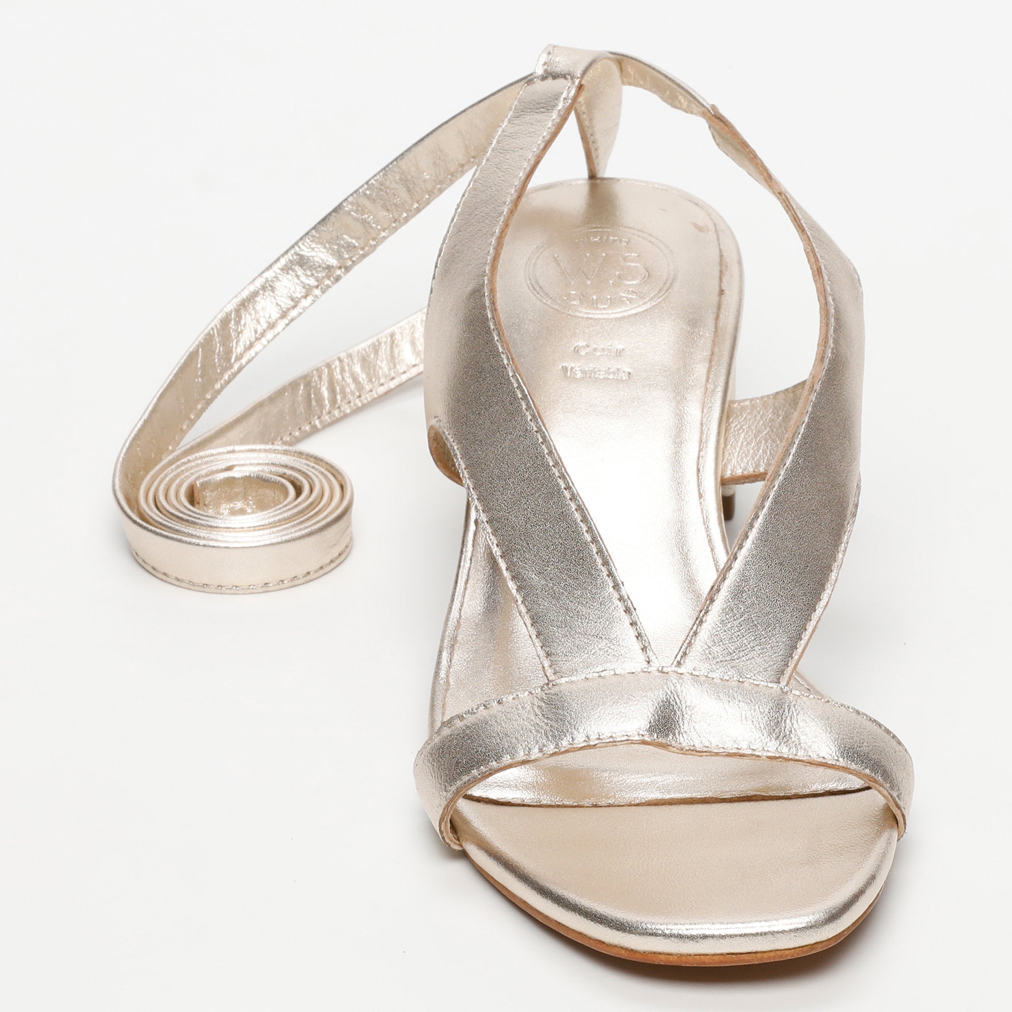 Sandalias de Tacón Isinya - Platinium