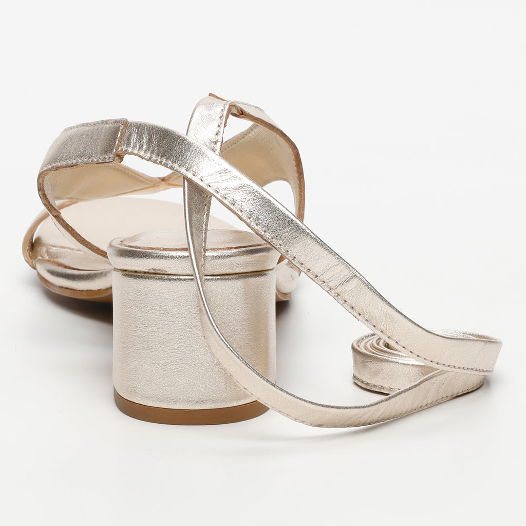 Sandalias de Tacón Isinya - Platinium