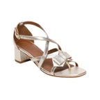 Augusta Heeled Sandals - Gold