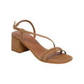 White Sun - Sandales Talon Riviera - Camel Goat Suede - Camel