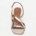 White Sun - Sandales Talon Jaipur - Gold Buff - Gold