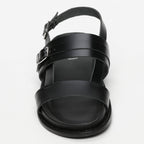 White Sun - Sandales Zeneta - Black Buff - Black