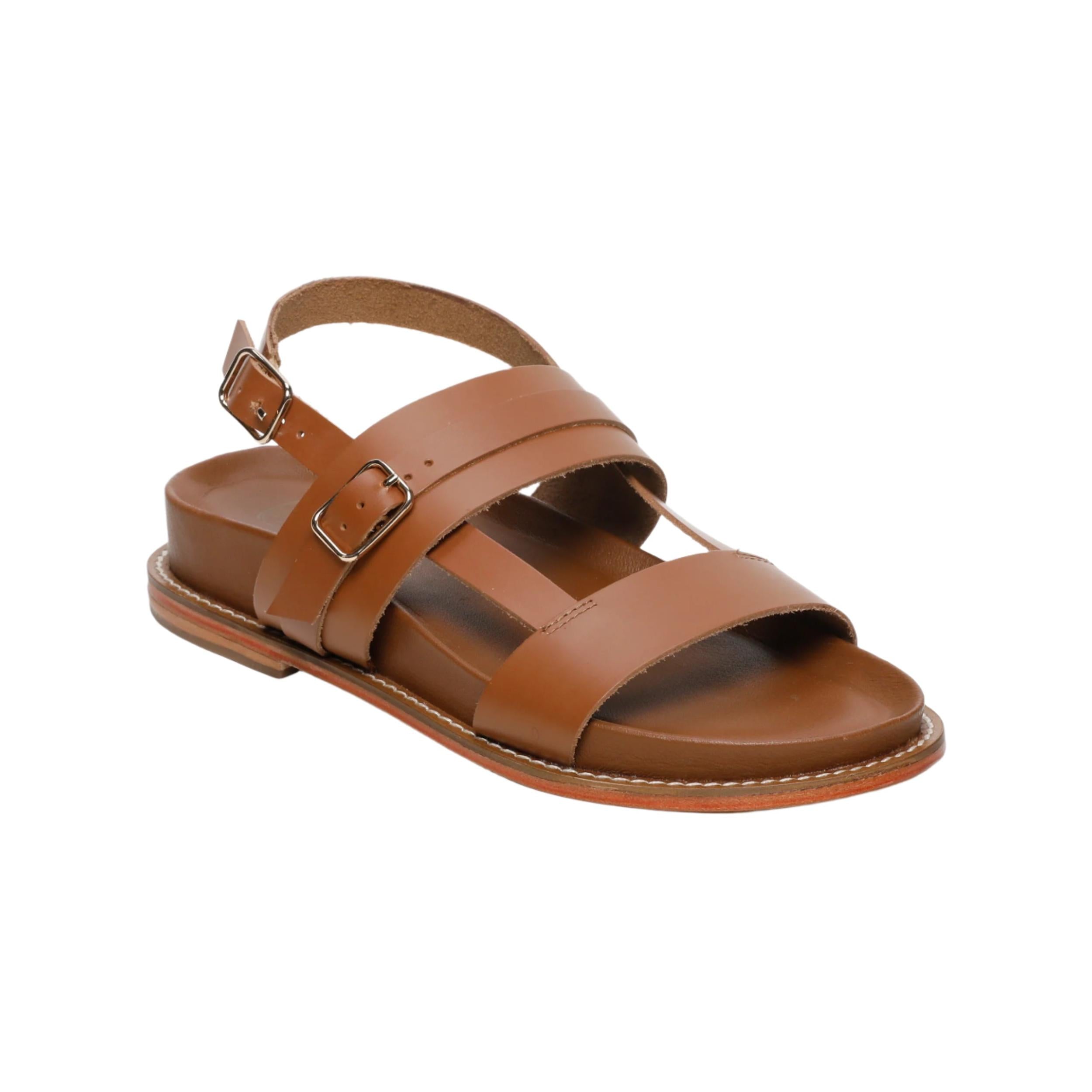 Zeneta Sandals - Camel
