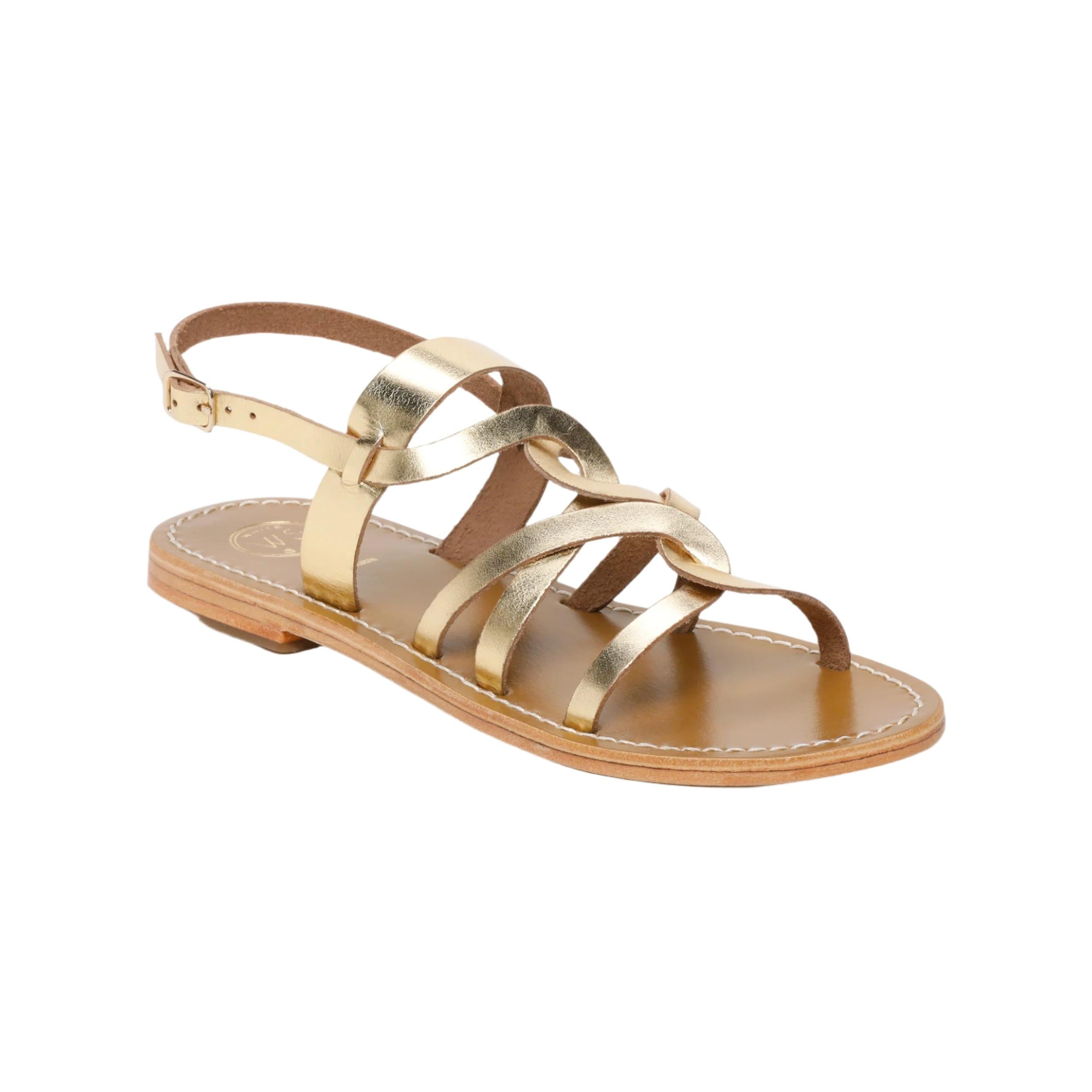 Tonosi Sandals - Dark Gold