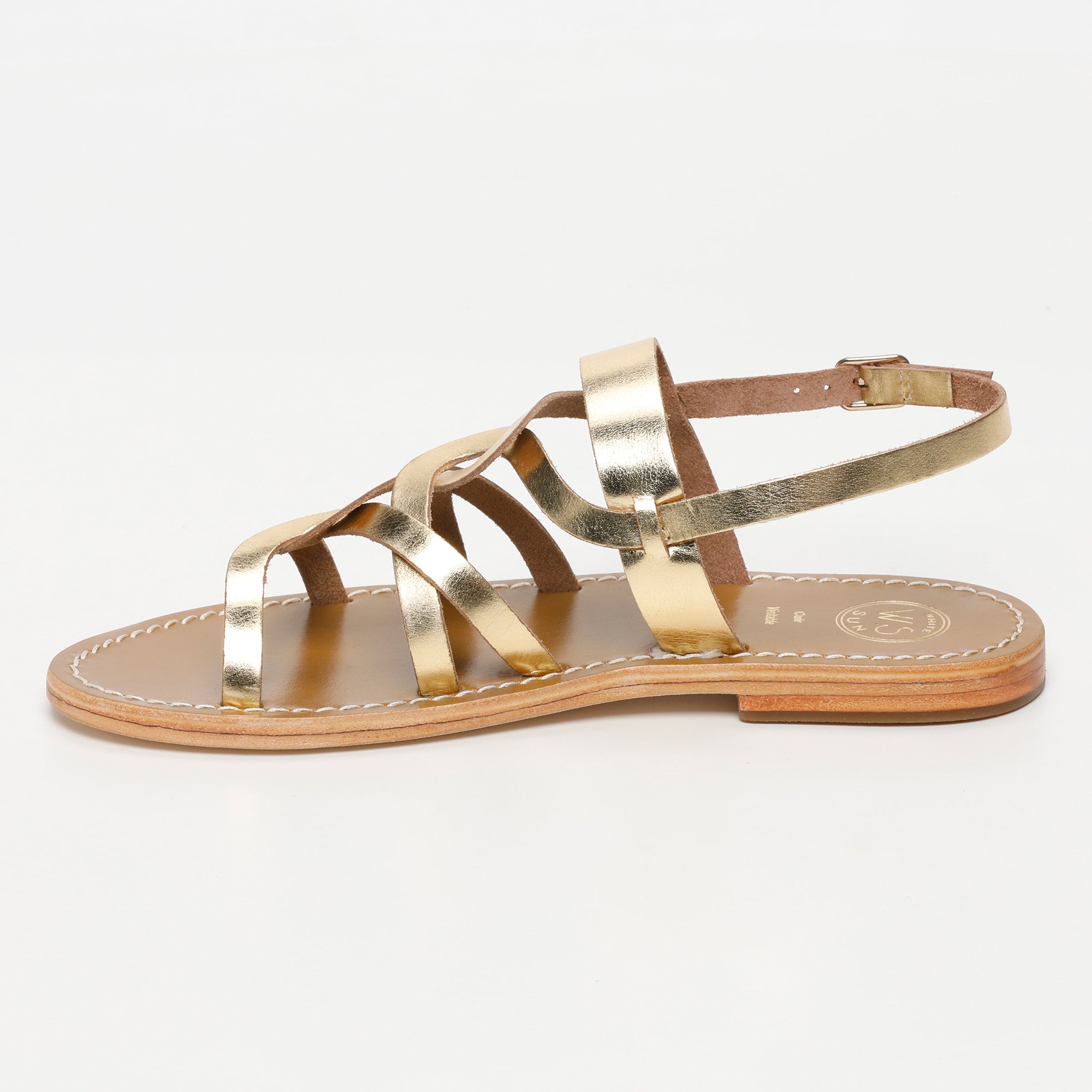 Tonosi Sandals - Dark Gold