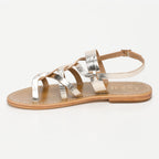 Sandales Tonosi - Light Gold Croco