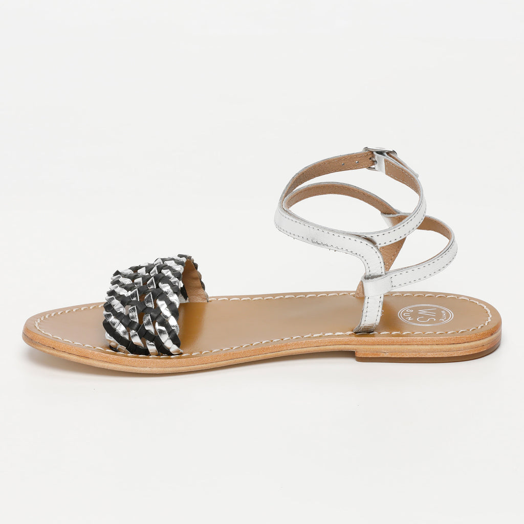 Sandales Missao - Black+Silver