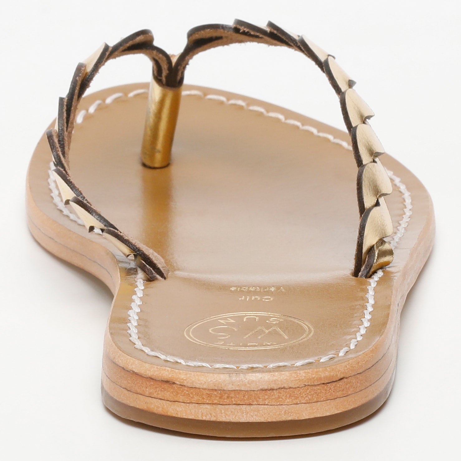 White Sun - Mules Nefela - Dark Gold Buff - Dark Gold