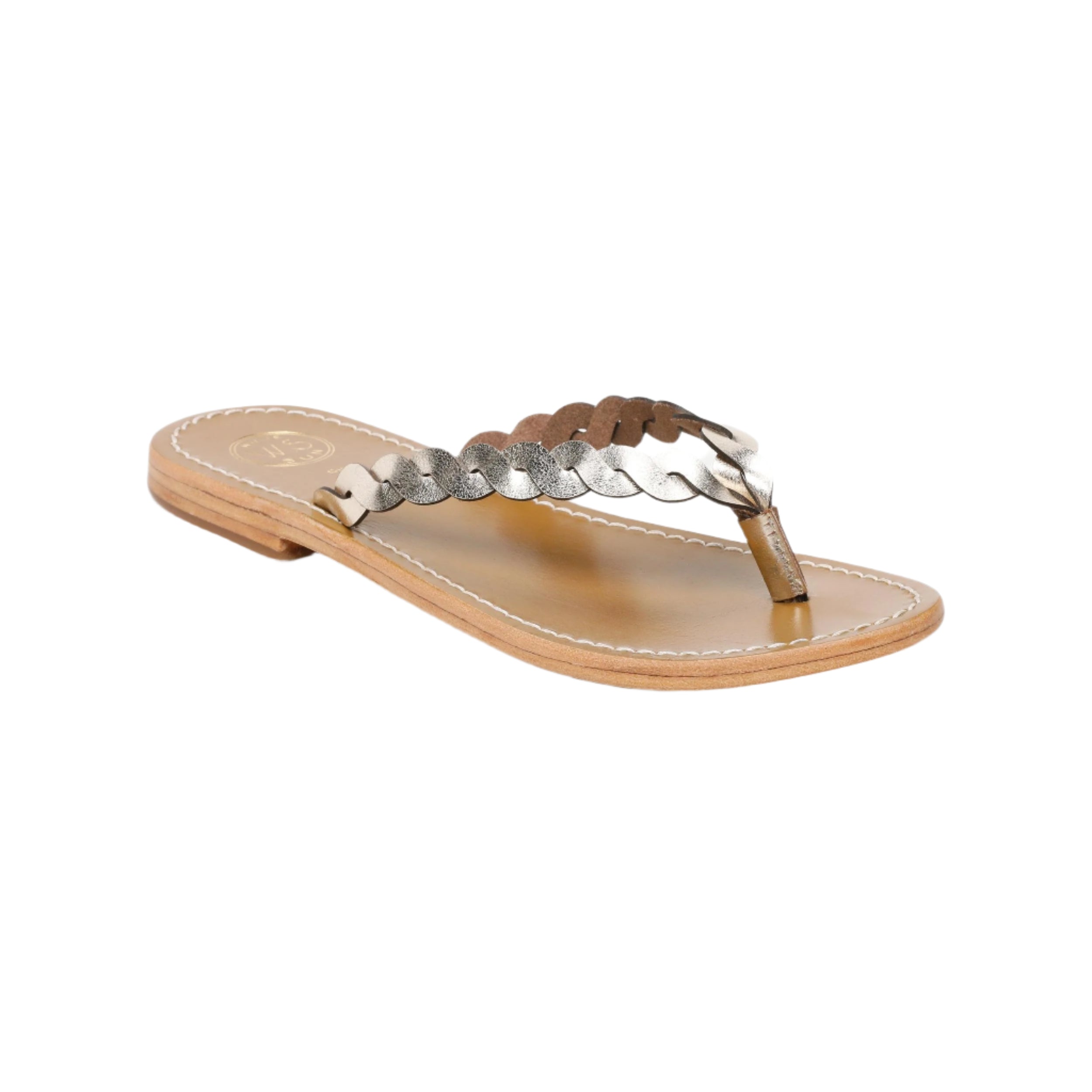White Sun - Mules Nefela - Gold Buff - Gold