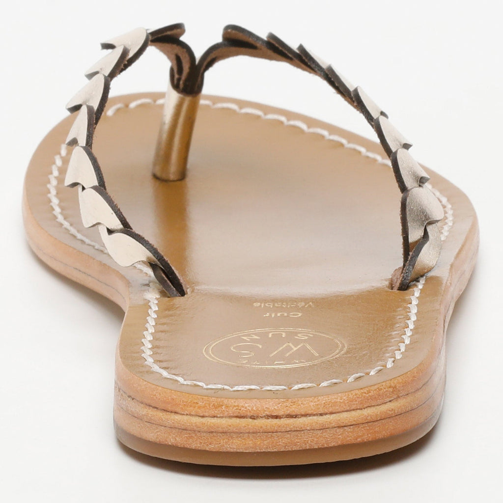White Sun - Mules Nefela - Gold Buff - Gold