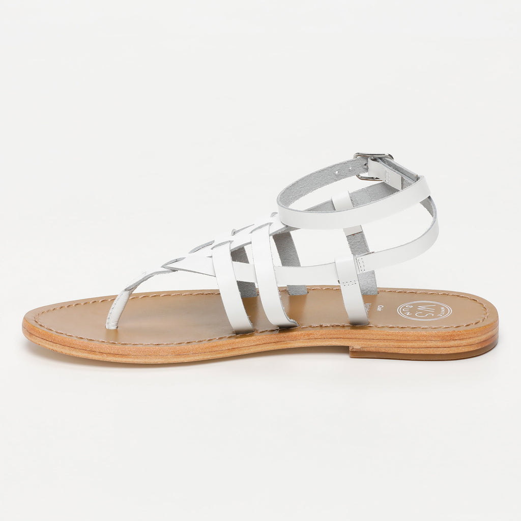 Maia Sandals - White