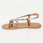 White Sun - Sandales Monashi - Camel Buff - Gold+Camel