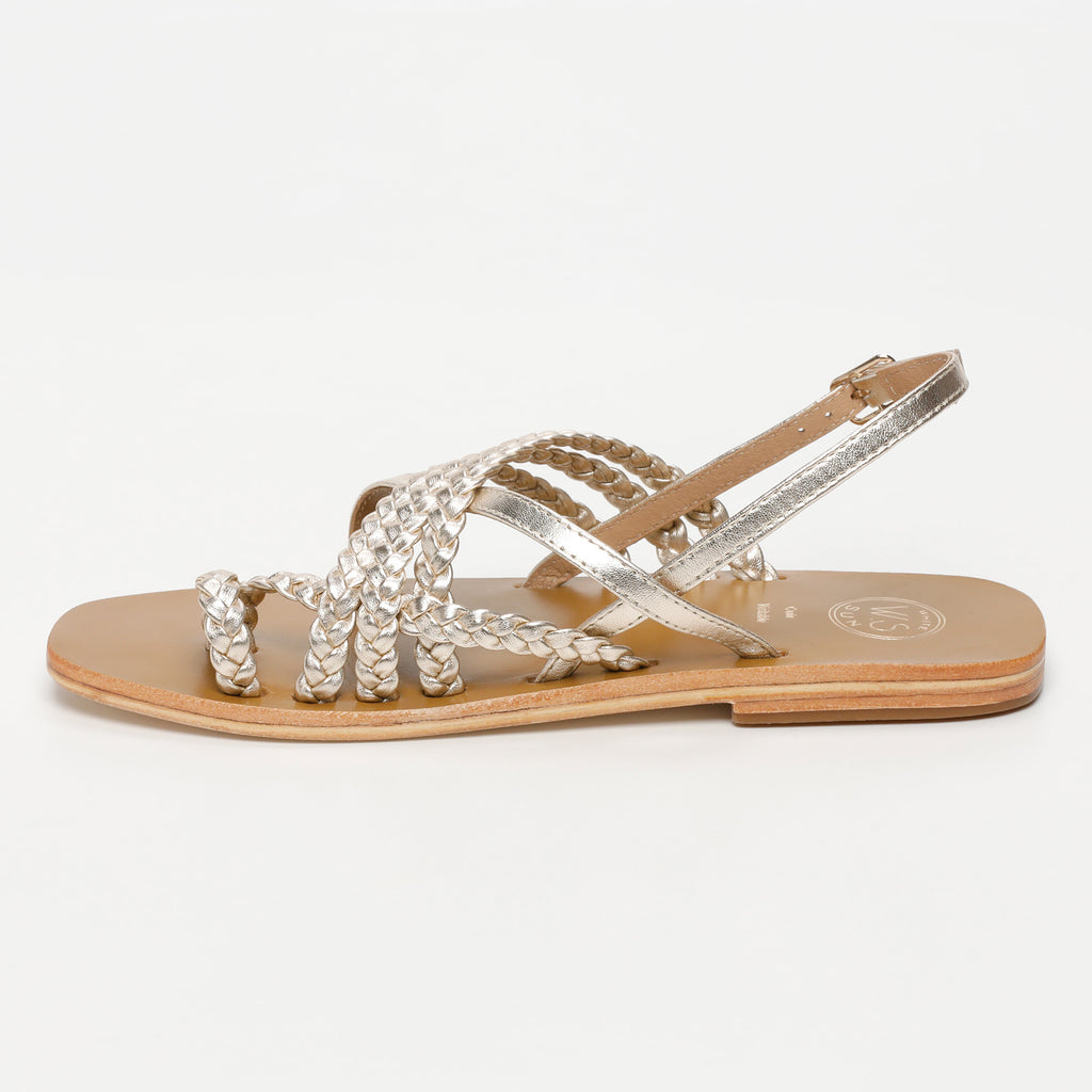 Sandales Ascan - Platinium