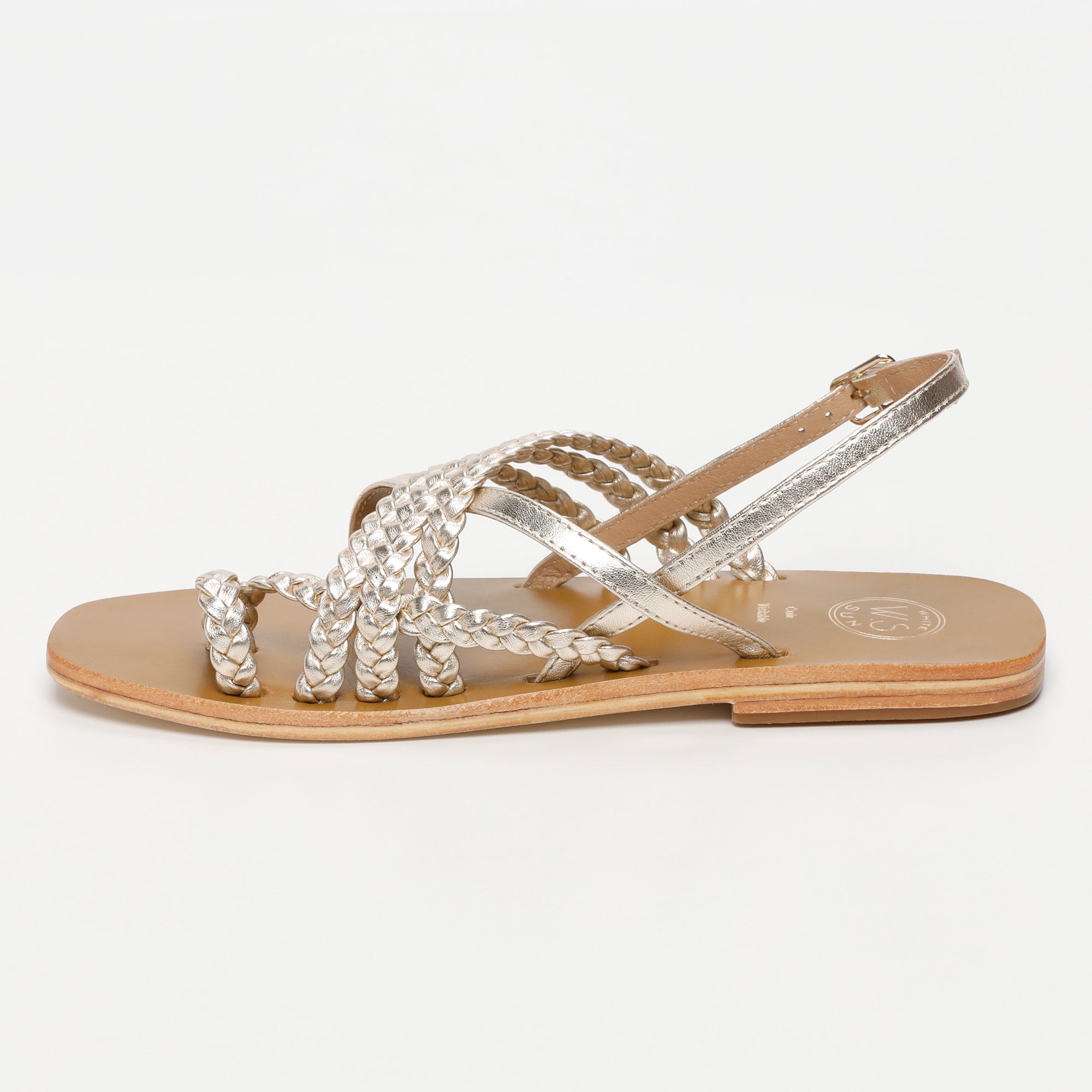 Sandales Ascan - Platinium