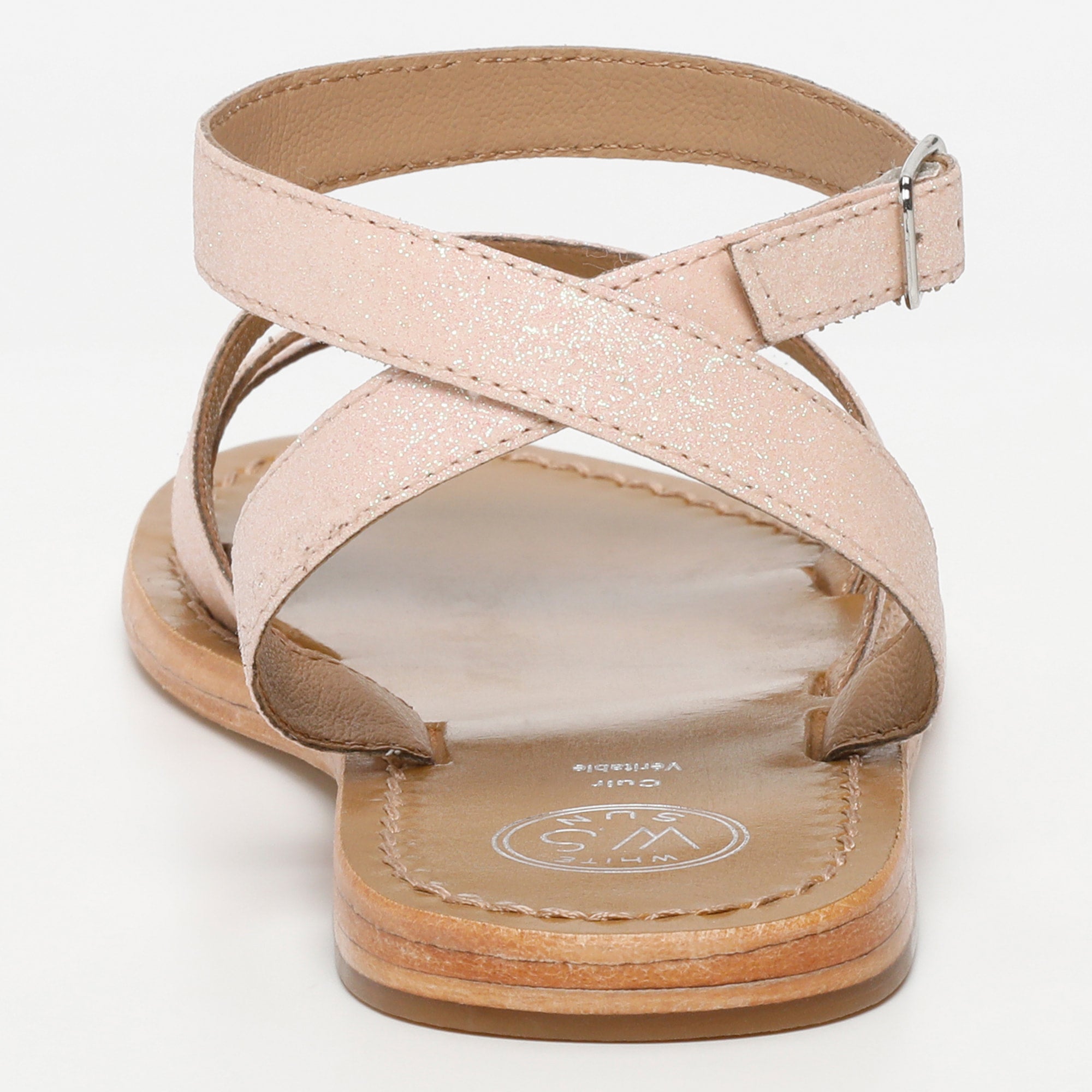 Elovka Sandals - Light Pink Glitter