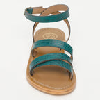 Sandalias Elovka - Green Croco