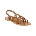 White Sun - Sandales Sayla - Camel Buff - Marron