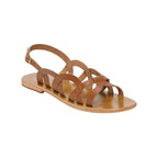 White Sun - Sandales Sayla - Camel Buff - Marron
