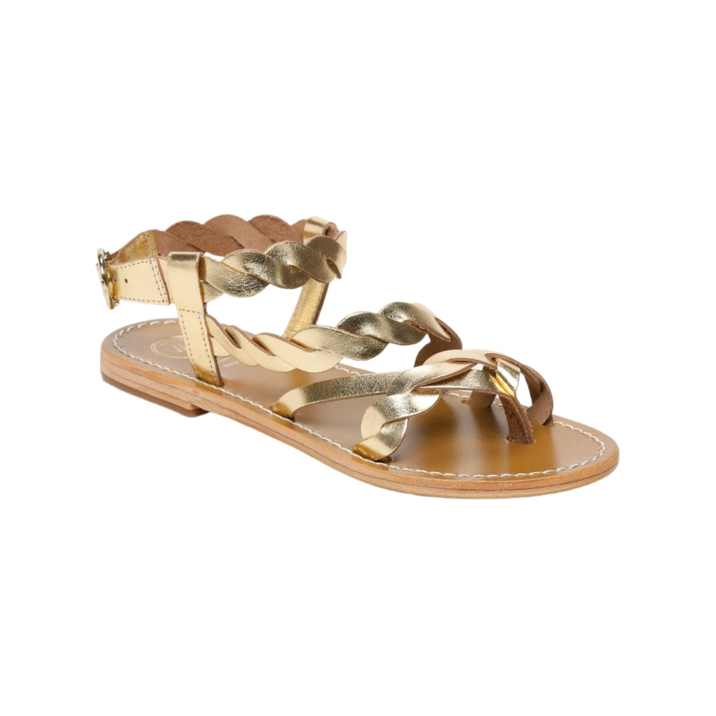 White Sun - Sandalias Alamosa - Dark Gold Buff - Dorado