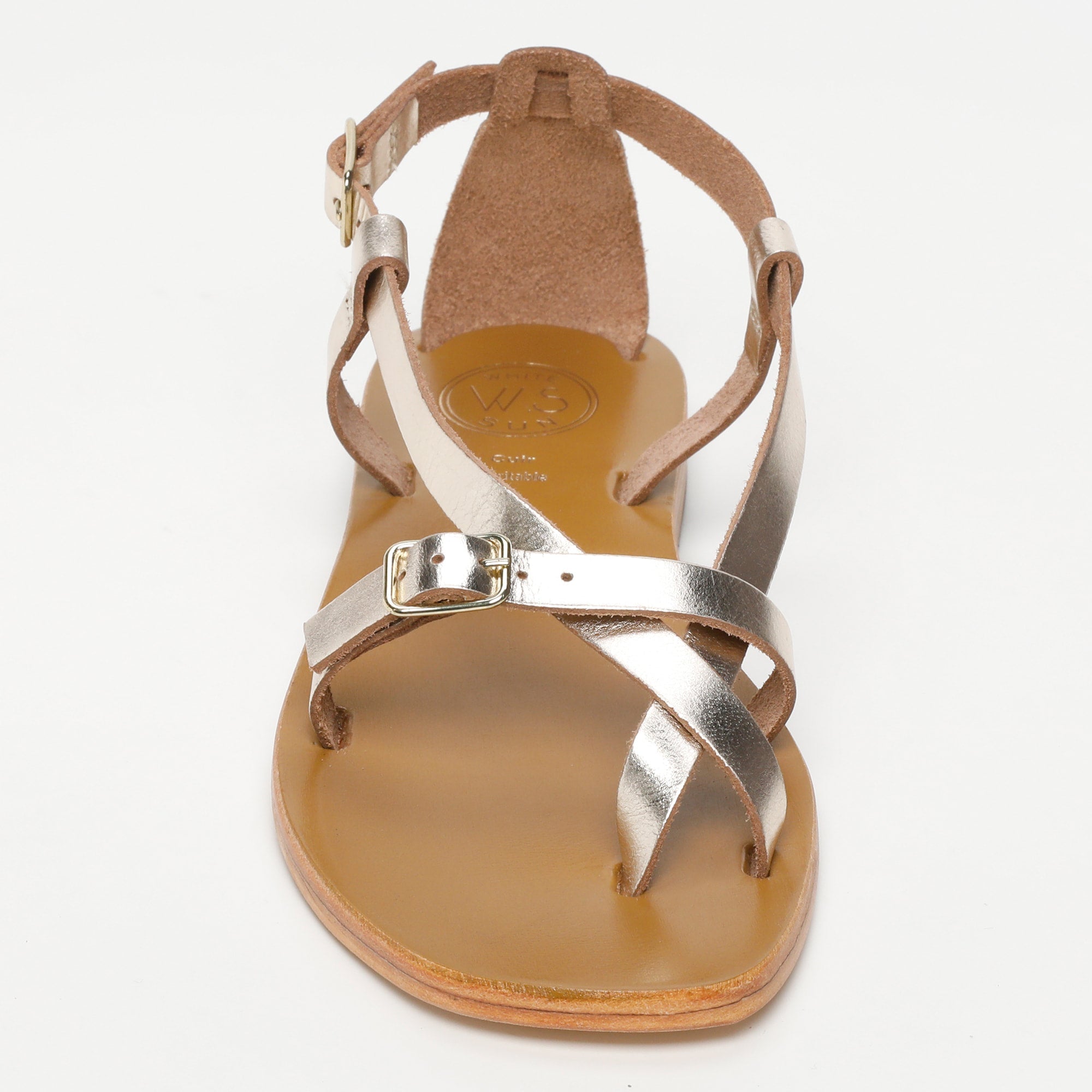 White Sun - Sandales Idalia - Gold Buff - Doré