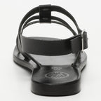 White Sun - Sandales Lirola - Black Buff - Noir