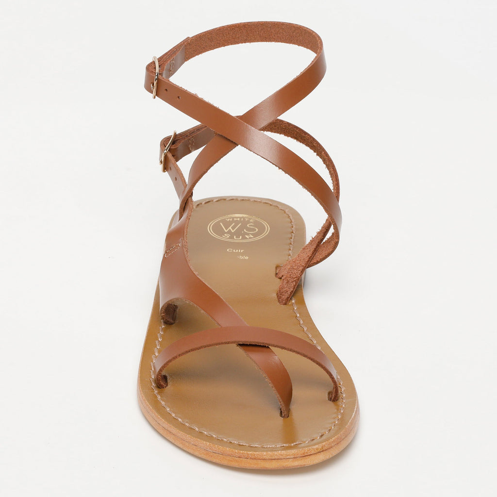 White Sun - Sandales Cosmos - Camel Buff - Camel