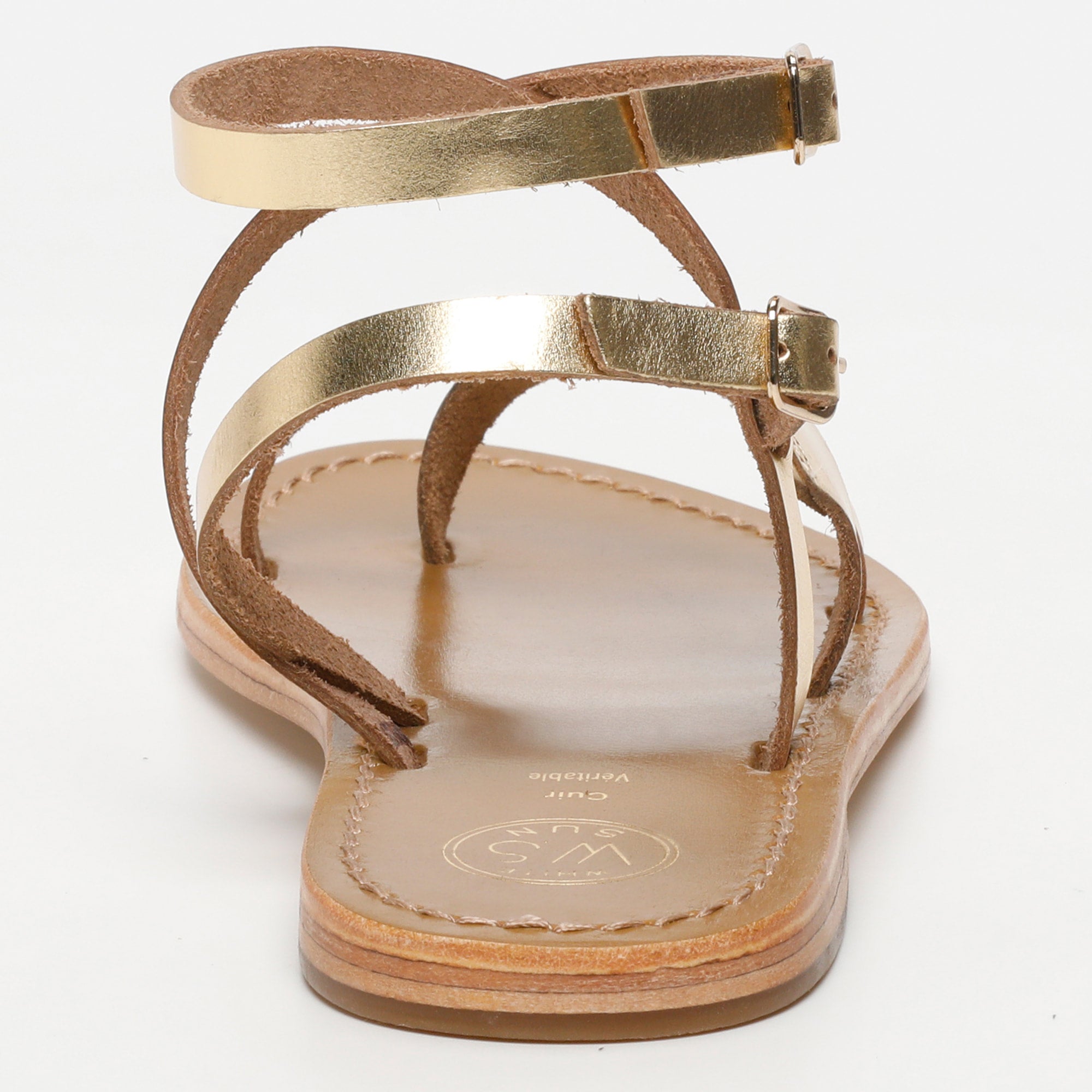 White Sun - Sandales Cosmos - Dark Gold Buff - Dark Gold