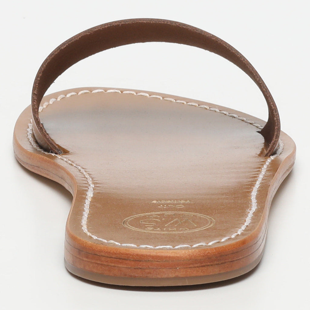 White Sun - Mules York - Camel Buff Patent - Camel Patent