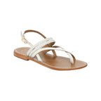 White Sun - Sandales Vanillae - White Goat Leather - White
