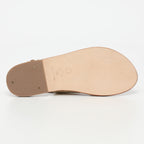 Sandales Macapa - Light Gold Croco