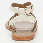 Sandalias Lesia - White Croco