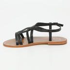 Sandalias Berlanga - Black Croco