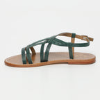 Berlanga Sandals - Green Croco