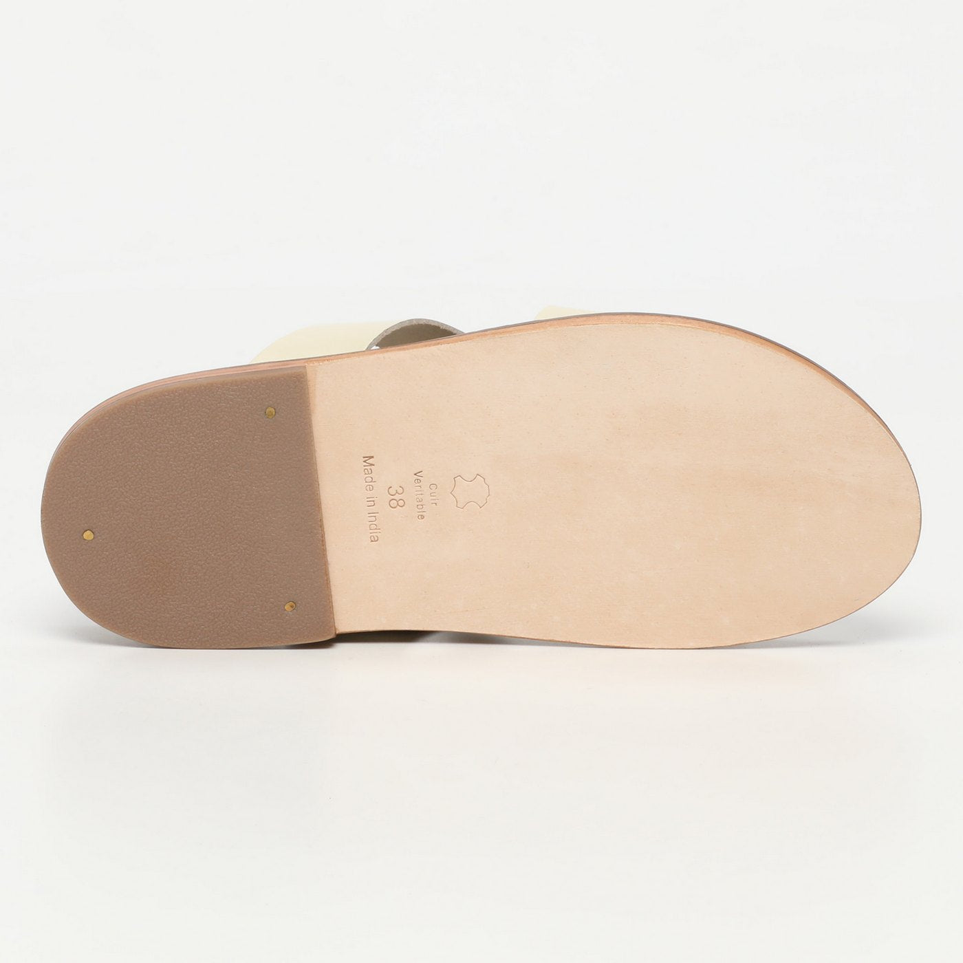 Sandalias Achada - Marfil