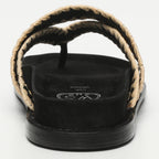 Mules Caelum - Black + Beige
