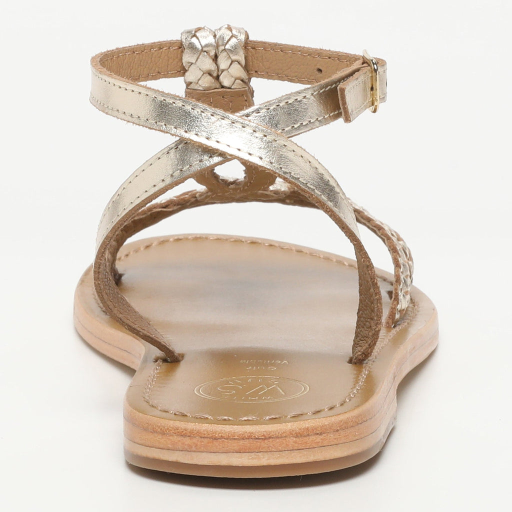 White Sun - Sandalias Faelina - Gold Buff - Dorado