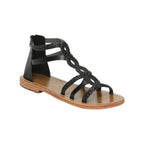 White Sun - Sandalias Mirella - Black Buff - Negro