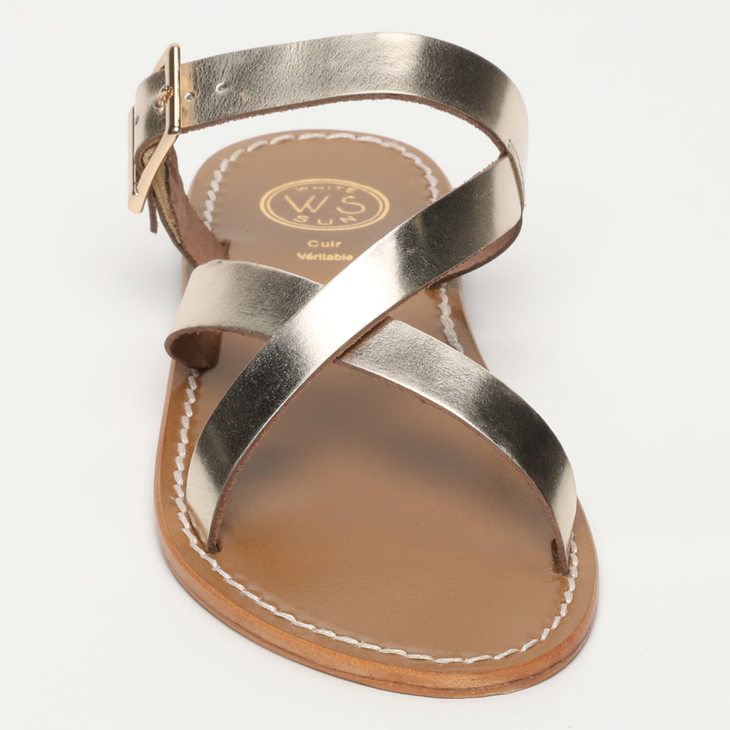 Sandalias Zafiro - Gold