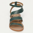 Sandalias Oasis - Green Croco