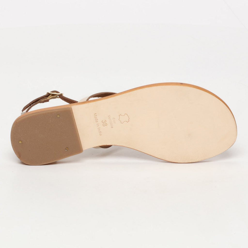 Sandalias Menta - Gold