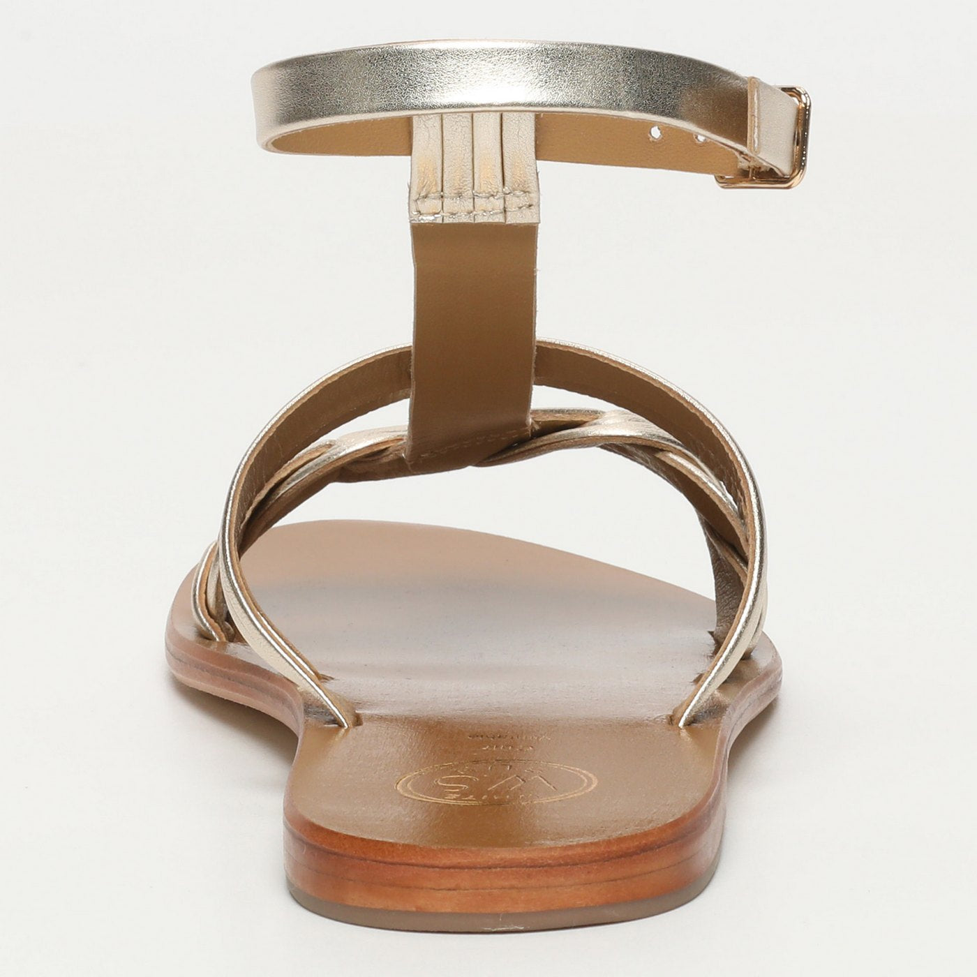 Sandalias Carmesi - Gold