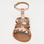 Sandalias Carmesi - Rosegold