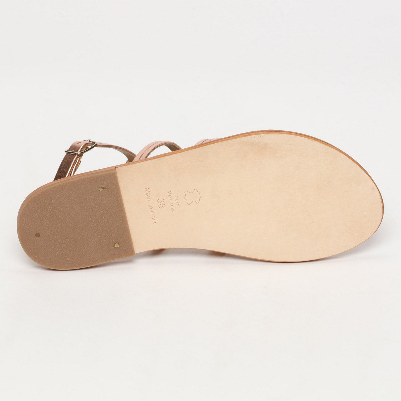 Sandalias Carmesi - Rosegold