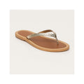 Sandalias Dariela - Croco Dorado Claro