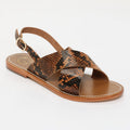 Sandalias Macapa - Brown Snake
