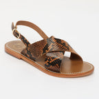 Sandalias Macapa - Brown Snake