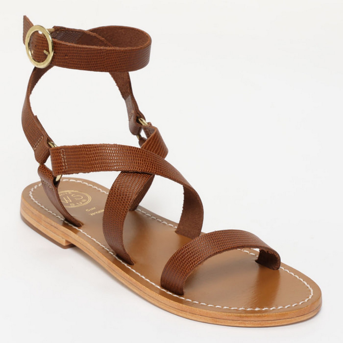 Sandalias Charel - Brown Lizard