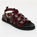 Sandalias Tyler - Black Berry Patent